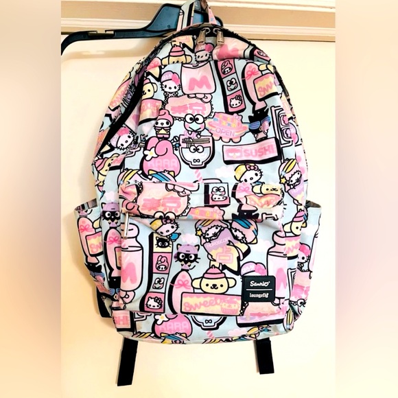 Loungefly Handbags - EUC Hello Kitty Loungefly backpack 🎒. Purchased at NYC comicon 🎒✨